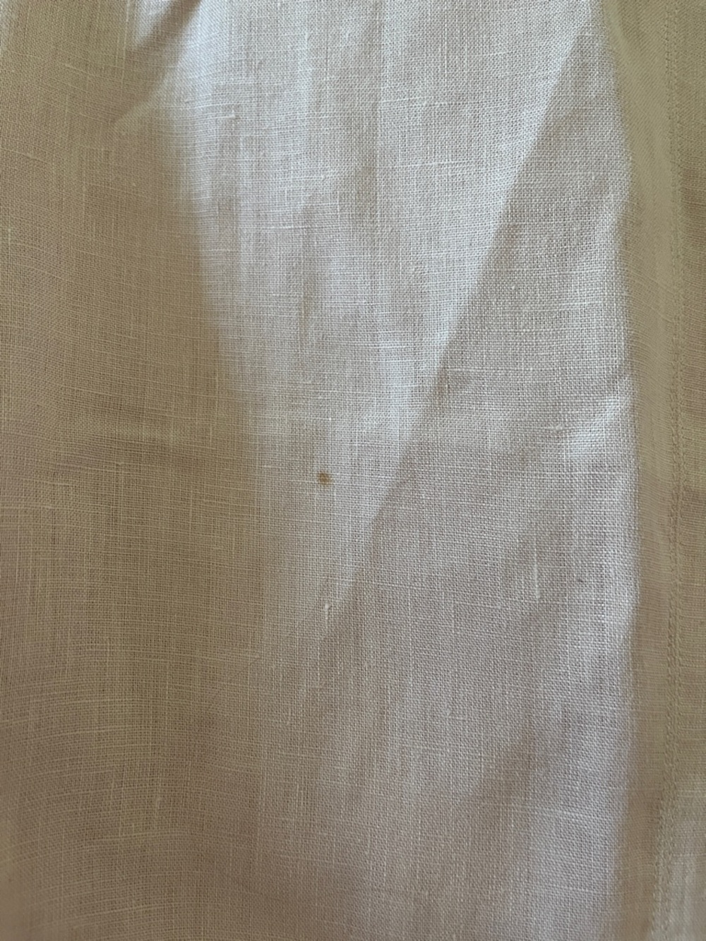 MaxMara Weekend women linen Light Pink Button-Down Shirt with White Collar - Picture 10 of 11